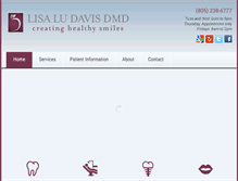 Tablet Screenshot of drhealthysmiles.com